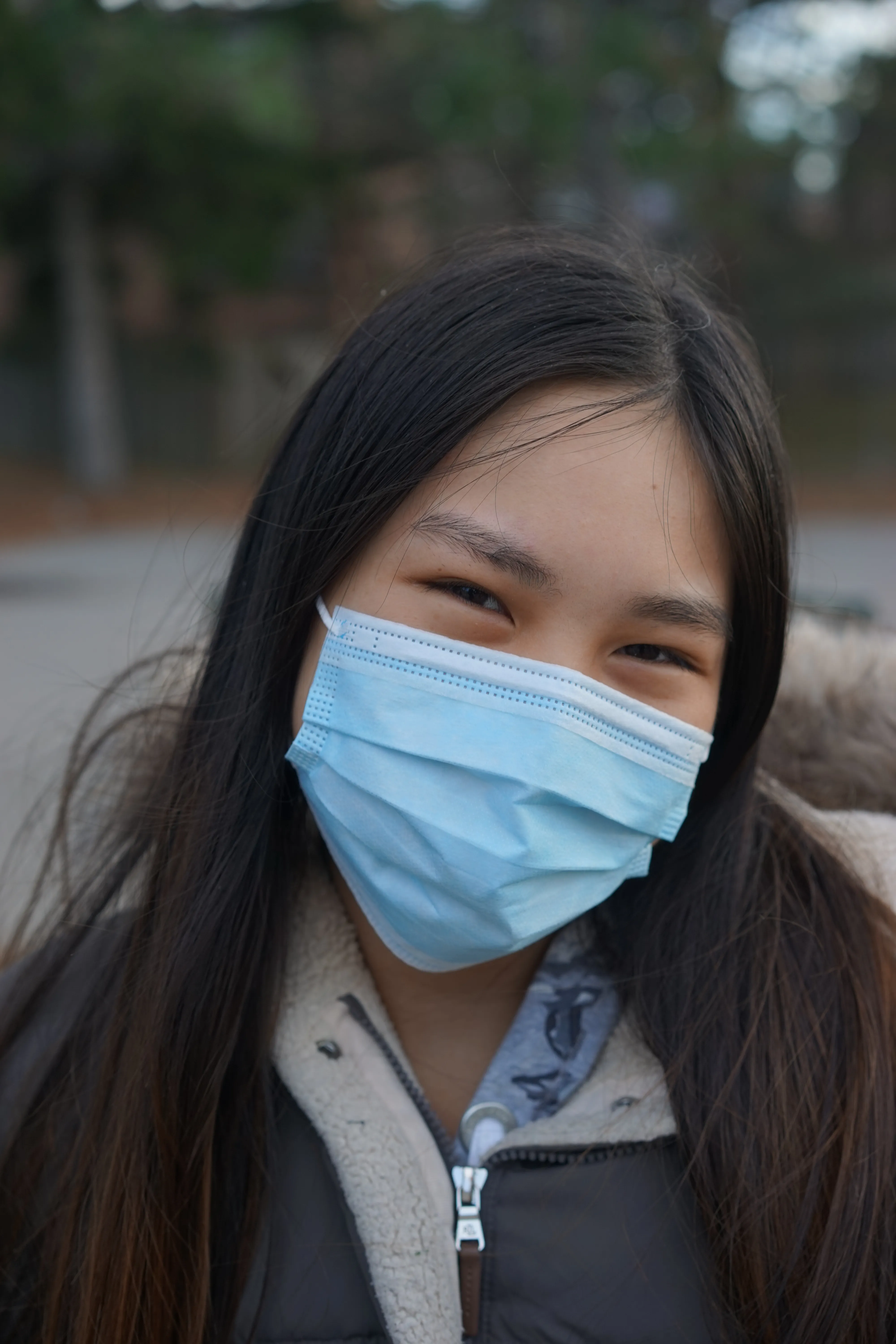 Eye smile photo with mask 3