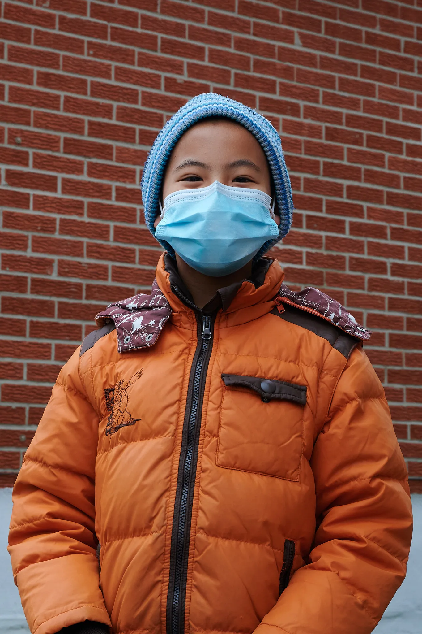 Eye smile photo with mask 5